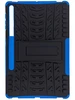 Пластиковый чехол Antishock для Samsung Galaxy Tab S8 Plus черно-синий