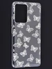 Силиконовый чехол Clear для Xiaomi 13 Lite белые бабочки