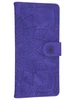 Чехол-книжка Weave Case для Xiaomi Poco F4 фиолетовая