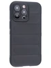 Силиконовый чехол Huandun case для iPhone 13 Pro черный