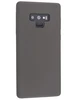 Силиконовый чехол SiliconeCase для Samsung Galaxy Note 9 N960 темно-серый