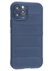Силиконовый чехол Huandun case для iPhone 12 Pro синий