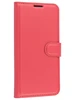 Чехол-книжка PU для Samsung Galaxy Note 10 красная с магнитом
