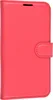 Чехол-книжка PU для Huawei P Smart красная с магнитом