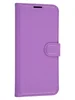Чехол-книжка PU для Huawei P40 Lite E / Honor 9C фиолетовая с магнитом
