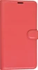 Чехол-книжка PU для Xiaomi Mi Max 3 красная с магнитом