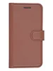 Чехол-книжка PU для Xiaomi Redmi 4X коричневая с магнитом
