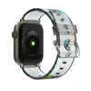 Ремешок Transparent для Apple Watch 42, 44, 45, Ultra, Ultra 2 черный