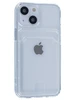 Силиконовый чехол Cardhold для iPhone 13 mini прозрачный
