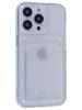 Силиконовый чехол Cardhold для iPhone 13 Pro прозрачный