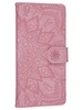Чехол-книжка Weave Case для Huawei Honor 70 розовая