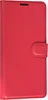 Чехол-книжка PU для Realme C3 красная с магнитом