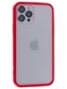 Силиконовый чехол Sidewall для iPhone 12 Pro красный
