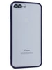 Силиконовый чехол Sidewall для iPhone 7 Plus, 8 Plus фиолетовый