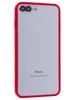 Силиконовый чехол Sidewall для iPhone 7 Plus, 8 Plus красный