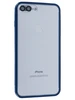 Силиконовый чехол Sidewall для iPhone 7 Plus, 8 Plus синий
