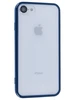 Силиконовый чехол Sidewall для iPhone 7, 8, SE 2020, SE 2022 синий