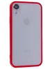 Силиконовый чехол Sidewall для iPhone XR красный