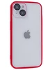 Силиконовый чехол Sidewall для iPhone 14 красный