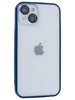 Силиконовый чехол Sidewall для iPhone 14 синий
