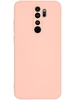 Силиконовый чехол Soft edge для Xiaomi Redmi Note 8 Pro розовый