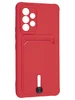 Силиконовый чехол Pocket для Samsung Galaxy A53 5G красный