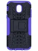 Пластиковый чехол Antishock для Samsung Galaxy J5 2017 J530 черно-фиолетовый