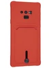 Силиконовый чехол Pocket для Samsung Galaxy Note 9 N960 красный