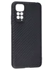 Силиконовый чехол Carboniferous для Xiaomi Redmi Note 11 / Redmi Note 11s черный