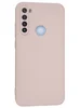 Силиконовый чехол Soft edge для Xiaomi Redmi Note 8 (2021) розовый