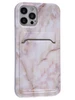 Силиконовый чехол Art Case для IPhone 12, 12 Pro Белый мрамор