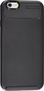 Силиконовый чехол Carbon case для iPhone 6, 6S черный
