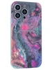 Силиконовый чехол Art Case для iPhone 14 Pro Max Цветной перелив