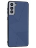 Силиконовый чехол Abstraction для Samsung Galaxy S21 Plus 5G синий