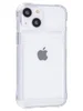 Силиконовый чехол Card Case для iPhone 13 mini прозрачный