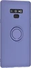 Силиконовый чехол Stocker для Samsung Galaxy Note 9 N960 лиловый с кольцом