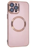 Силиконовый чехол Sheen для iPhone 12 Pro Max пудра (для MagSafe)