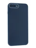Силиконовый чехол Glass для iPhone 7 Plus, 8 Plus синий
