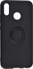 Силиконовый чехол Stocker для Huawei P20 Lite черный с кольцом