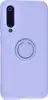 Силиконовый чехол Stocker для Xiaomi Mi 9 SE сиреневый с кольцом