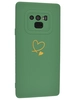 Силиконовый чехол Picture для Samsung Galaxy Note 9 N960 Сердце зеленый