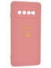 Силиконовый чехол Picture для Samsung Galaxy S10 G973 Сердце розовый