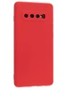 Силиконовый чехол Soft Plus для Samsung Galaxy S10+ G975 красный