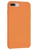 Силиконовый чехол Silicone Case для iPhone 7 Plus, 8 Plus оранжевый
