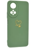 Силиконовый чехол Picture для Huawei Honor X7 Сердце зеленый