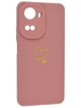 Силиконовый чехол Picture для Huawei Nova 10 SE Сердце розовый