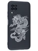 Силиконовый чехол Soft edge для Huawei P40 Lite китайский дракон