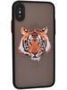 Пластиковый чехол Predator для iPhone X, XS, 10 Тигр