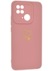 Силиконовый чехол Picture для Xiaomi Redmi 10C Сердце розовый