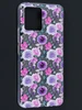 Силиконовый чехол Clear для Realme 8 (Pro) сиреневые цветы